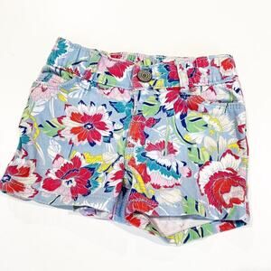 Baby Gap Floral Shorts sz 12-18 m Baby Girl Denim Jeans